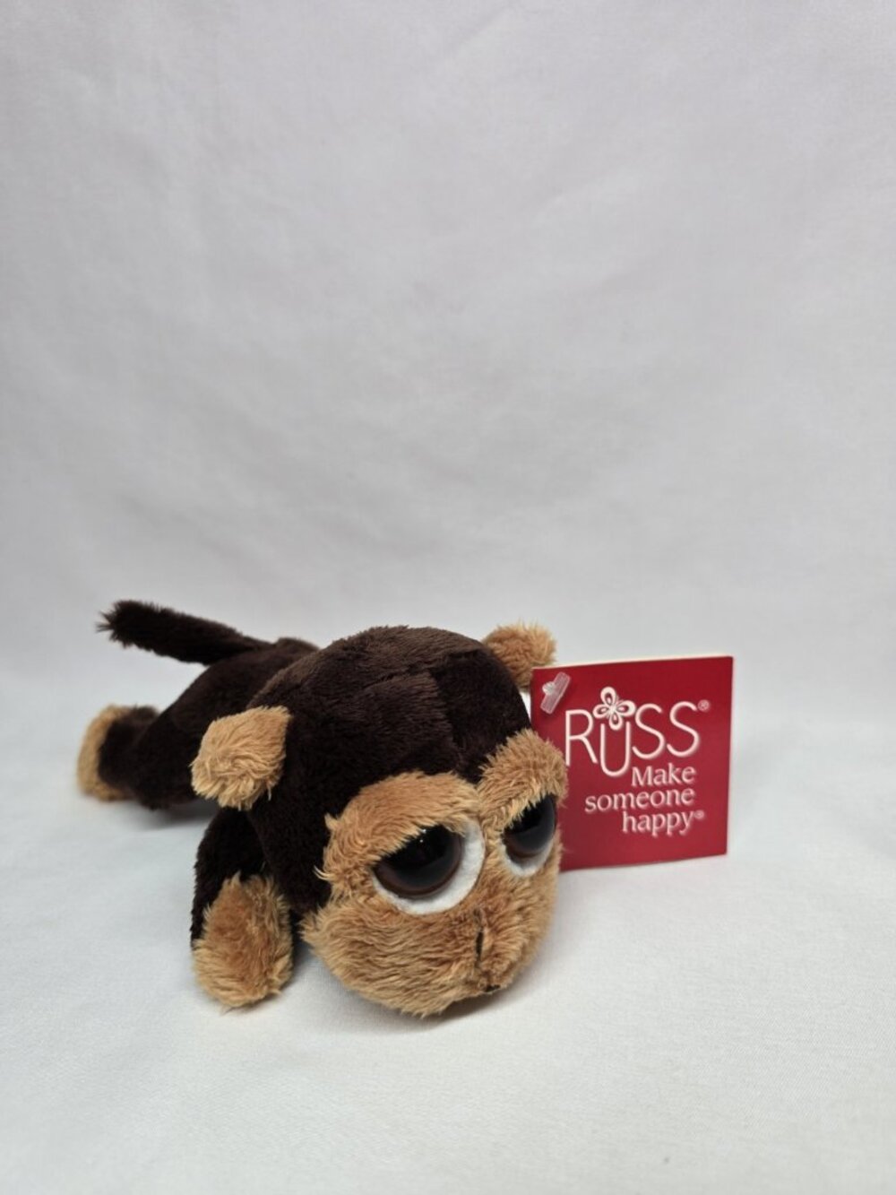 Russ Monkey Li’L Peepers Duggleby Plush Stuffed Animal Toy Chimp Ape 6" # 23446